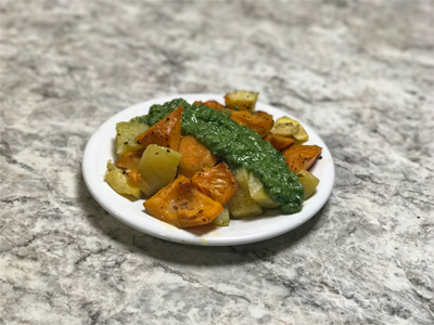 roasted-squash-with-marjoram-celery-parsley-pesto