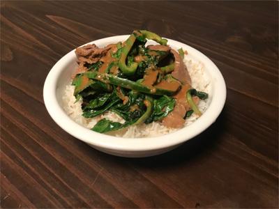 tatsoi-stir-fry-with-peanut-sauce