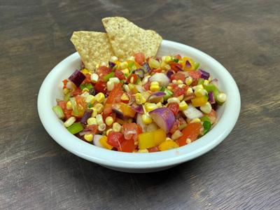 tomato-and-cron-salsa